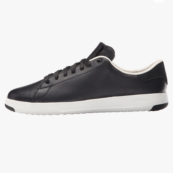 Cole Haan Women's GrandPro Tennis Leather Lace Sneaker - Picture 2 of 12